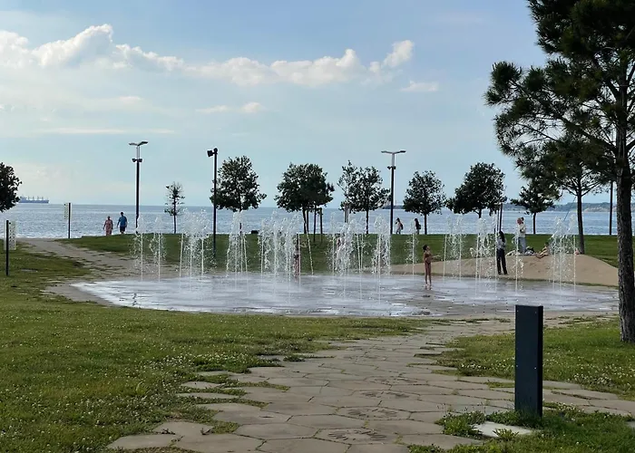 アパート Sunset & Free Parking Garage *